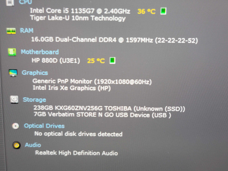 HP ZBook Firefly 14 G8 i5-1135G7 16GB DDR4 256GB SSD READ  β Lap200