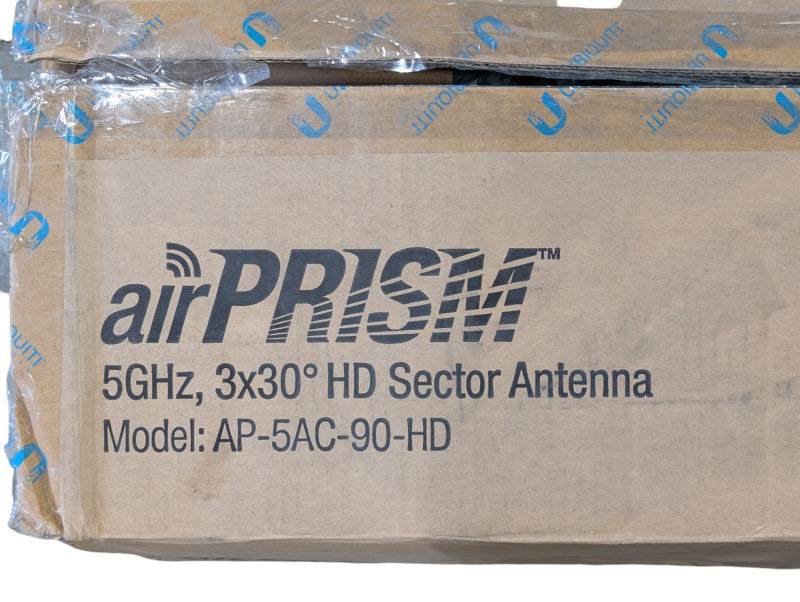 Ubiquiti AirPRISM 5GHz 3x30 HD Sector Antenna AP-AC-90-HD -