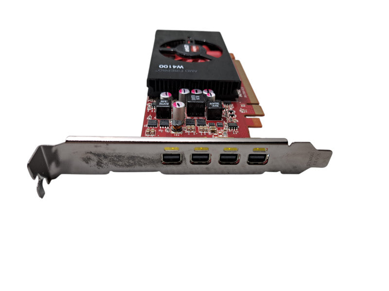 AMD FirePro W4100 2GB GDDR5 Graphics Card | 4x MiniDP High Profile Q