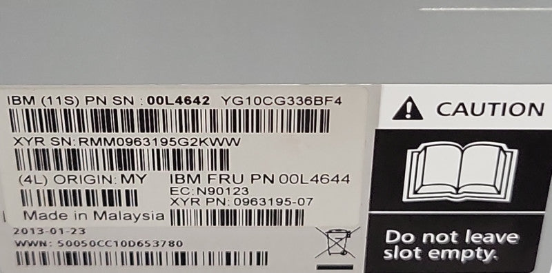 IBM 00L4642 V7000 Type 300 Node Canister 00L4644 Q_