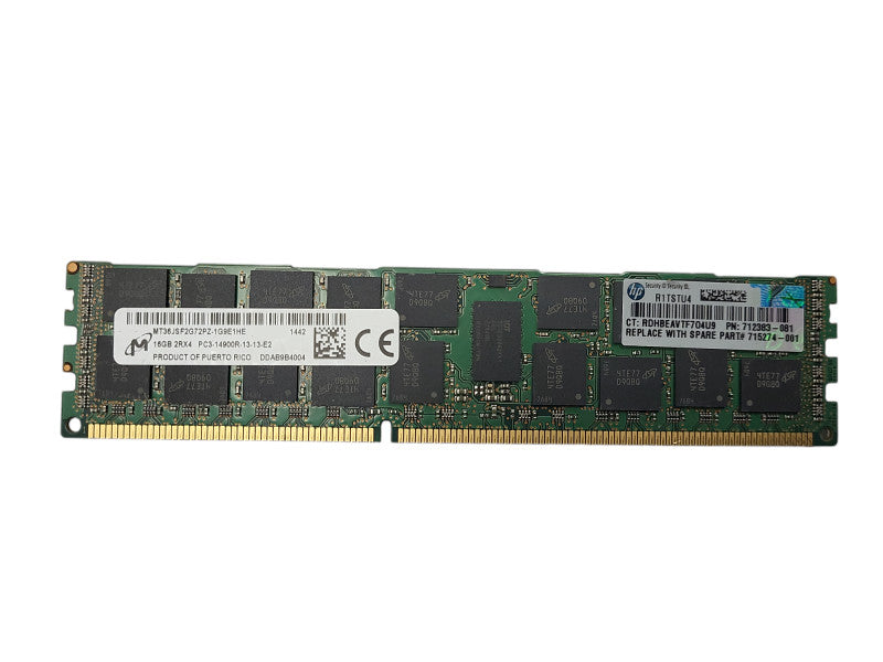 Assorted brands 16GB PC3-14900R Server Memory Q$