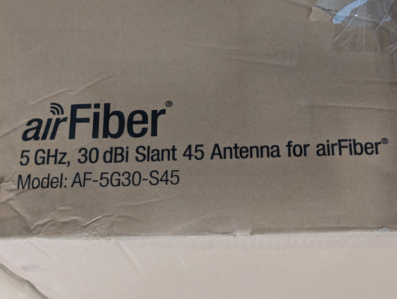 Ubiquiti airFiber 5GHz 30 dBi Slant 45 Antenna for airFiber AF-5G30-S45  -