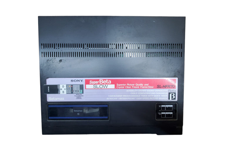 Sony SL-HFR70 Super BetaMax Player *READ*