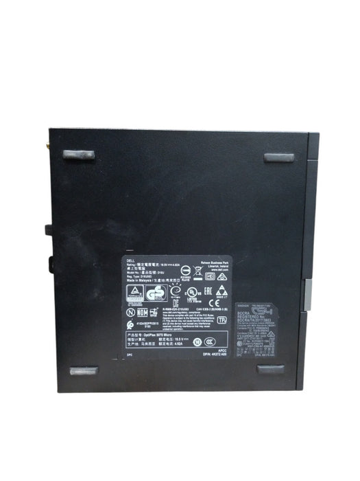 Dell OptiPlex 5070 USFF, Intel i7-9700T CPU 2.00GHz, 16GB RAM - NO HDD