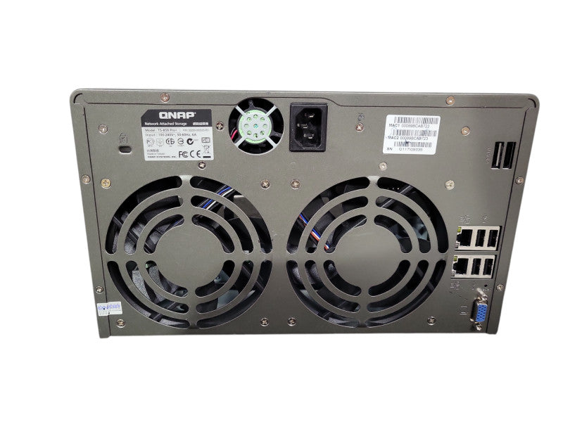 QNAP TS-859 Pro+ Network Attached Storage NO HDD/Trays !