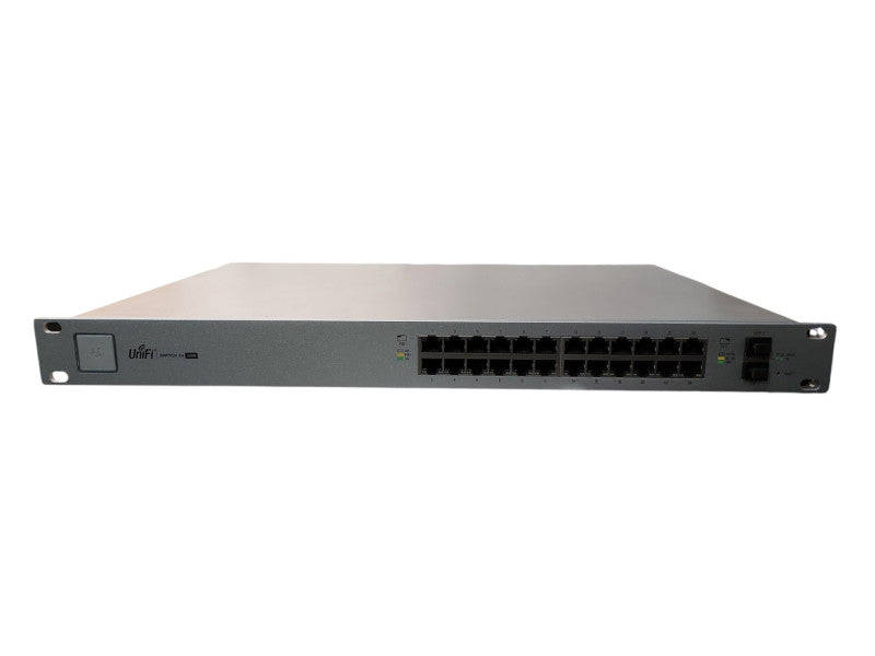 Ubiquiti UniFi Switch 24 250W US-24-250W 24 port Gigabit PoE Switch, READ
