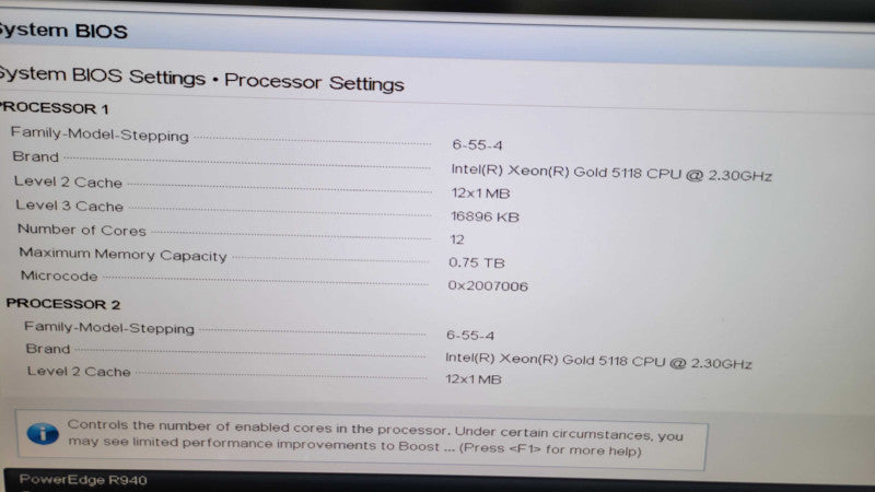 Dell PowerEdge R940 - 4x Xeon Gold 5118 224GB DDR4 NO RAID 2x 1600W PSU %