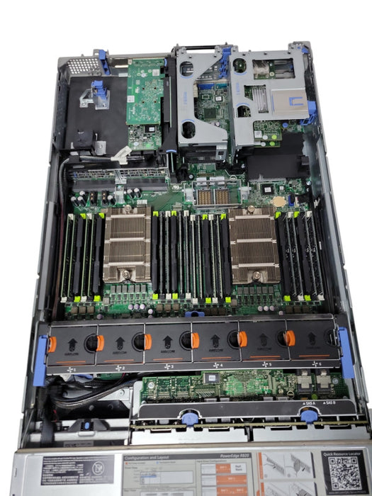 DELL PowerEdge R820 2x Xeon E5-4603 2.00GHz 128GB H710, 8x 1TB HDDs, 2x PSU _