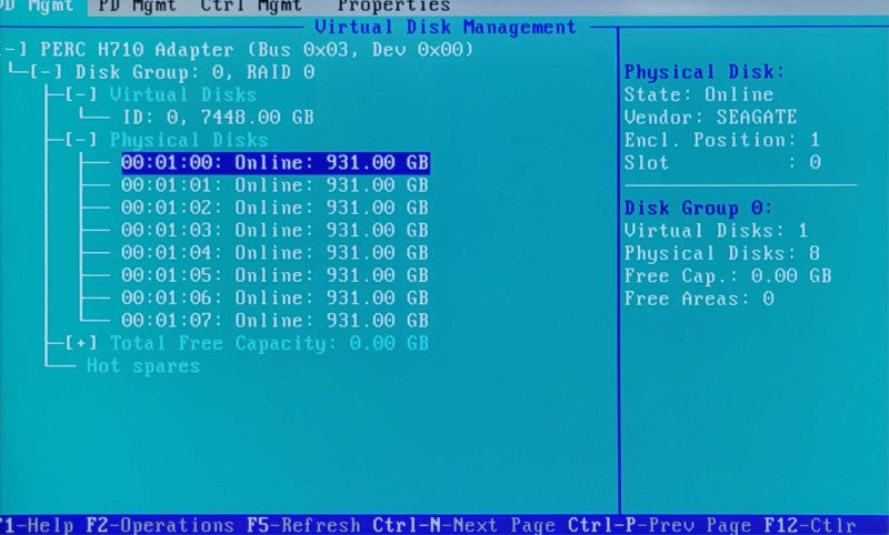 DELL PowerEdge R820 2x Xeon E5-4603 2.00GHz 128GB H710, 8x 1TB HDDs, 2x PSU _