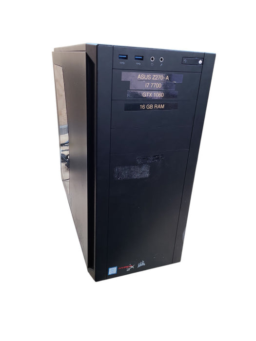 Asus Z270-A | Core i7-7700 @ 3.6GHz | 16GB RAM | Gigabyte 1060 | 750W PSU