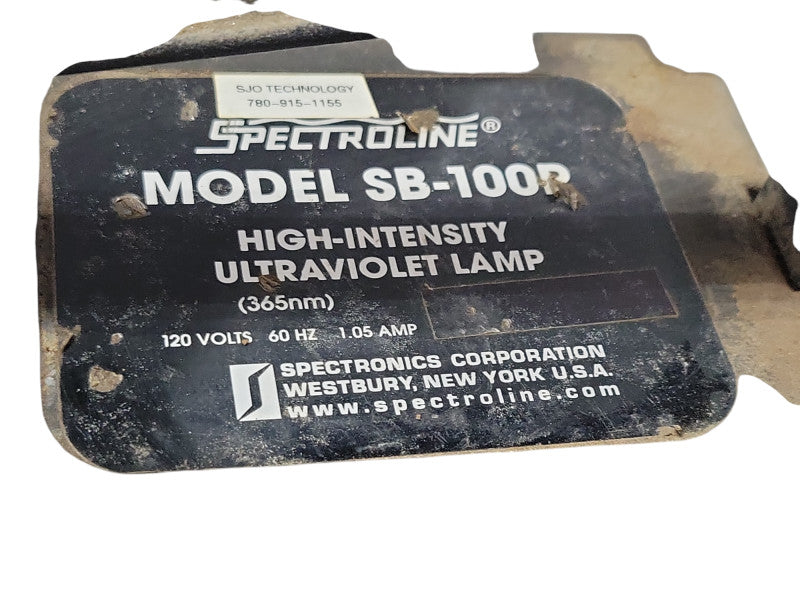 SPECTROLINE MODEL SB-100P with Ultraviolet Lamp _