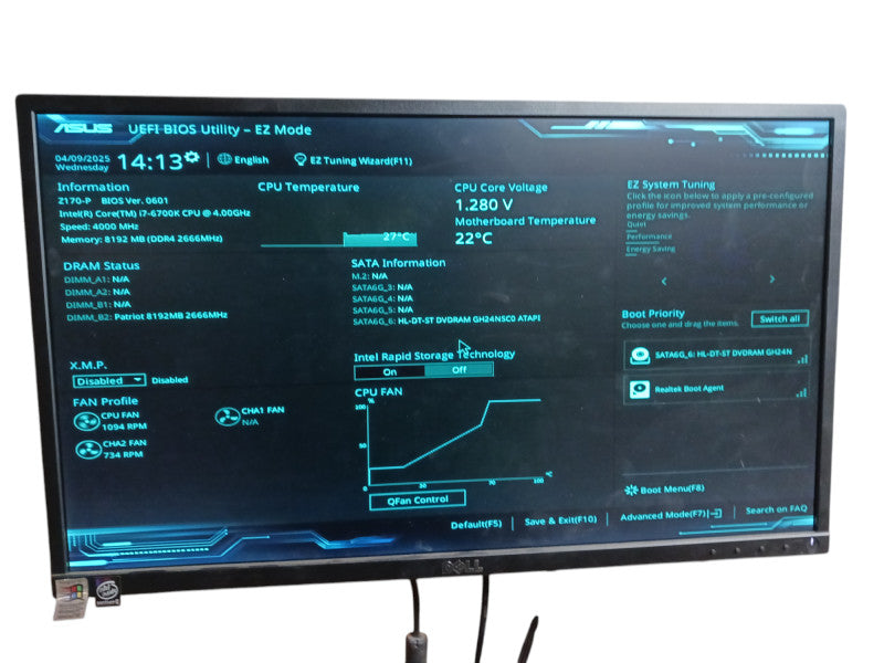 Asus Z170-P Motherboard & Intel i7-6700K CPU