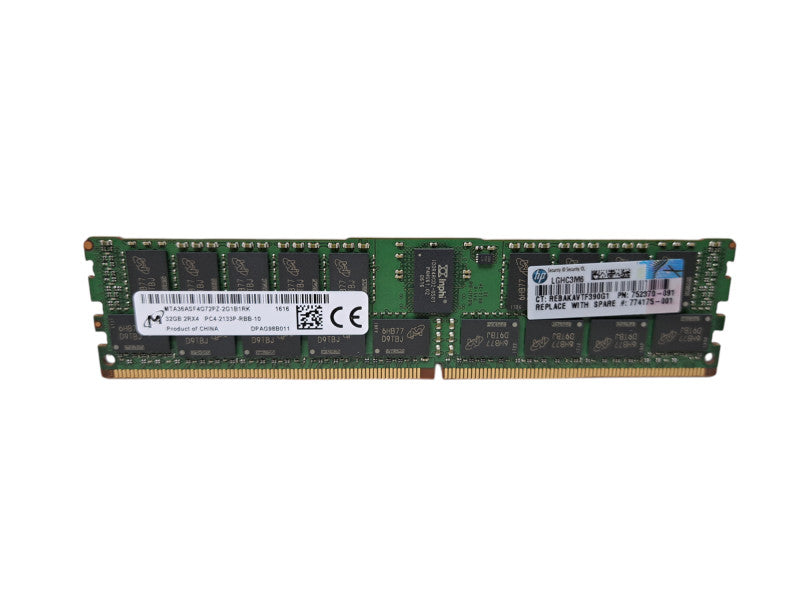 Micron 32GB 2RX4 PC4-2133P-RBB-10 | DDR4 Server Memory Q