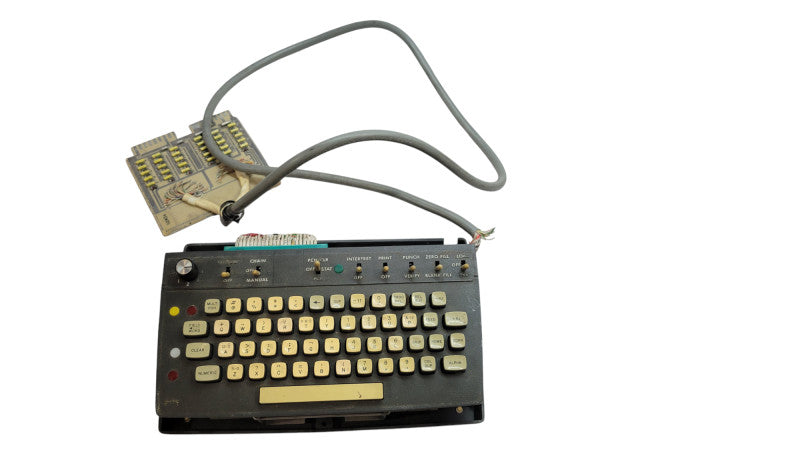 UNIVAC Sperry Rand Corporation Supervisory Control Console Keyboard (READ) %