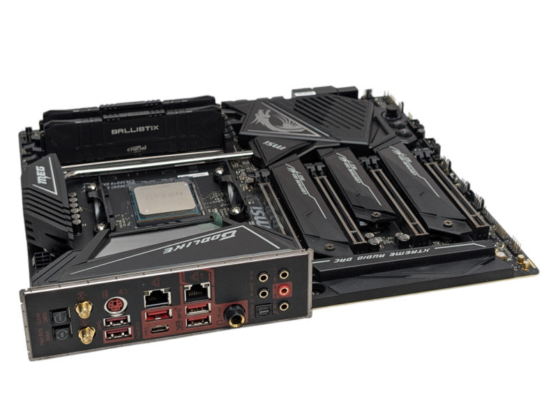MSI MEG X570 GODLIKE AM4 AMD Ryzen 9 3900X 16GB & 500GB NVMe Combo  -