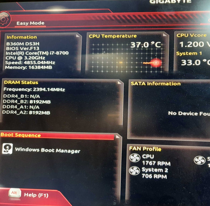 Custom Gaming PC i7-8700 3.2GHz 16GB RAM GTX 1660Ti - No HDD
