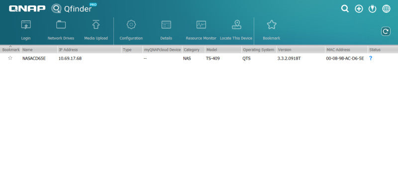 QNAP TS-409 Pro 4-Bay NAS, No HDD & Caddies, READ