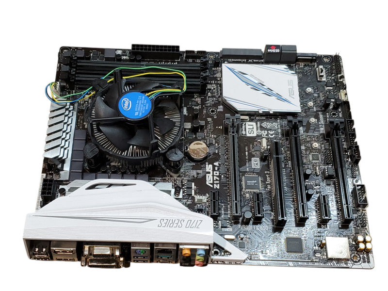 ASUS Z170-A ATX Motherboard Core i7-6700@3.40GHz  MOTHERBAORD AS-IS
