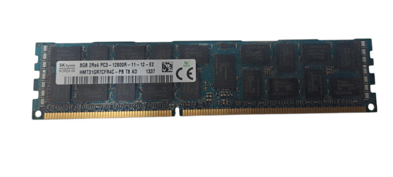 SK Hynix 8GB PC3-12800R ECC Server RAM (HMT31GR7EFR) Q