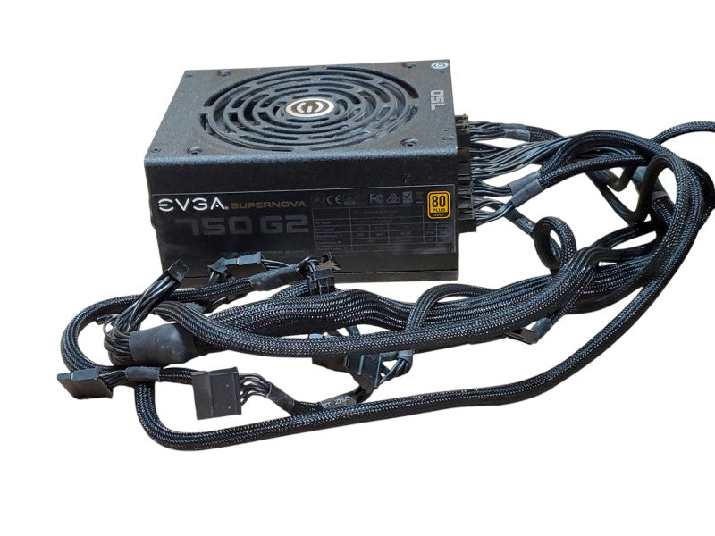 EVGA 750 G2 80 plus Supernova Fully Modular ATX Power Supply- TESTED GOOD