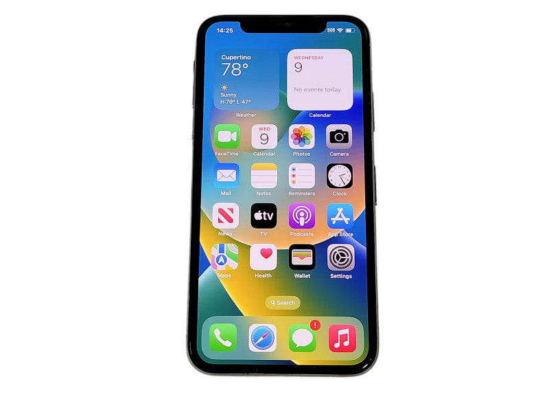 Apple iPhone X - 64GB - Silver [A1901] (