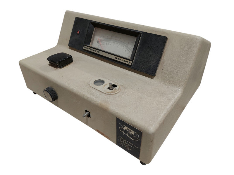 Bausch & Lomb Spectronic 20 Visual Spectrometer  =
