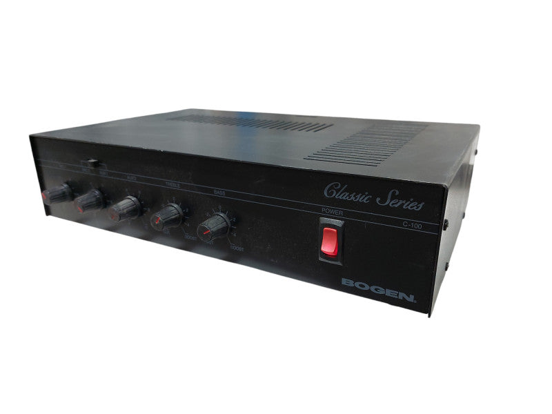 Bogen Classic Series 100 Watt Public Address Amplifier Model: C-100 =
