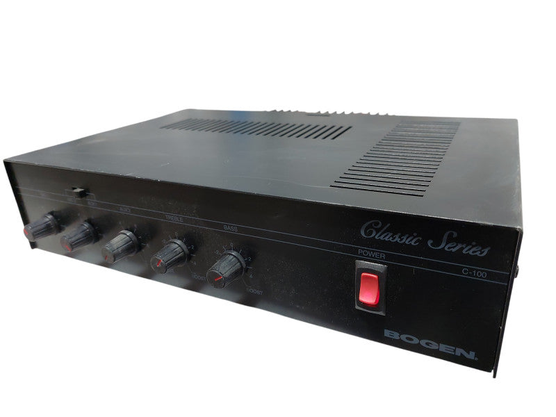 Bogen Classic Series 100 Watt Public Address Amplifier Model: C-100 =