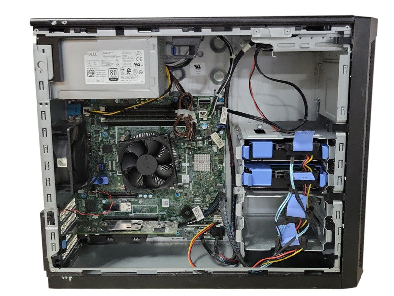 Dell PE T140 Xeon E-2136 3.3GHz 16GB RAM H330 2x 4TB SAS HDDs _