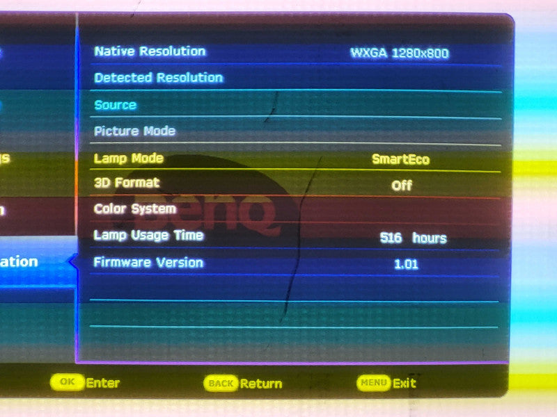 BenQ WXGA Business Projector For Presentation | MW612 No remote $