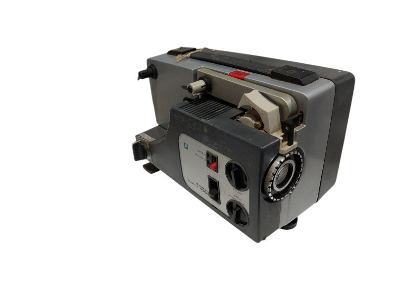 Vintage Sankyo Dualux 1000 Dual Format Super 9 Projector Standard 8 =