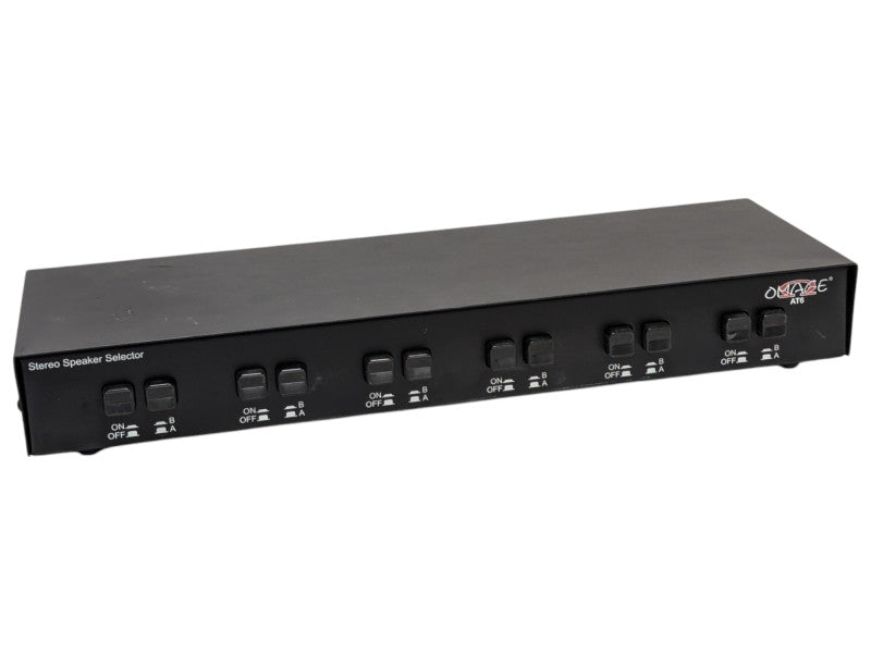 Omage AT6 stereo speaker selector -