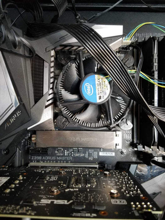 Custom Tower, Z390 AORUS MASTER, Intel i9-9900K CPU 3.60GHz, 32 GB RAM