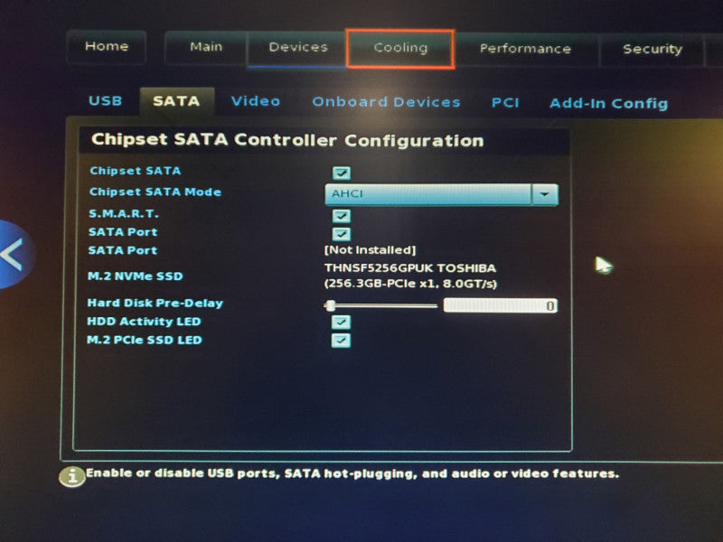 Intel NUC BOXNUC8i7BEH1 i7-8559U 16GB RAM 256GB NVMe