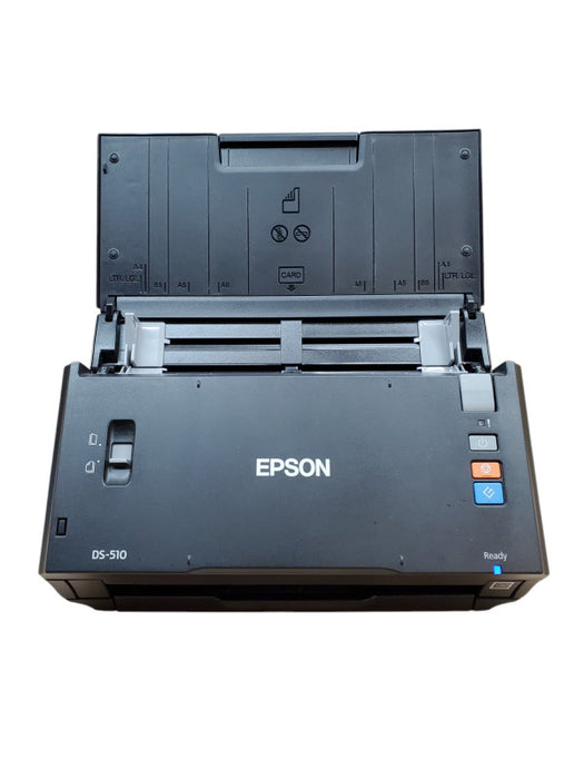 Epson Workforce DS-510 SheetFed Scanner J341A  + Adapter *READ*