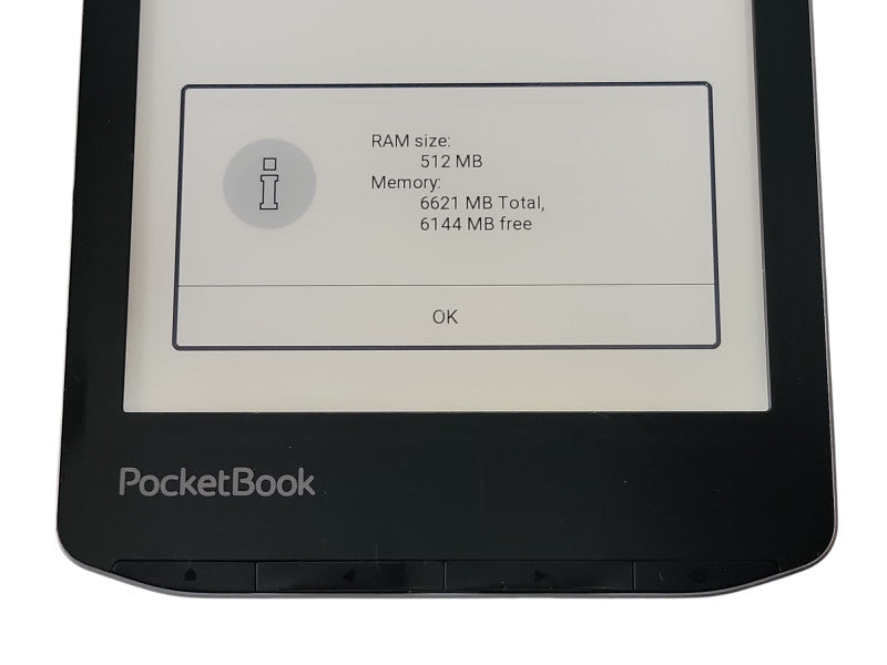Pocketbook PB629 - 6GB - Black [EReader] (