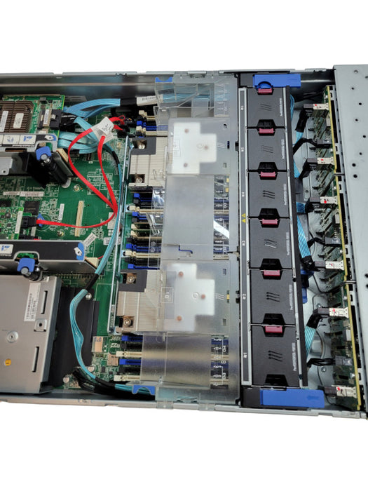 HP ProLiant DL380 Gen9 - 2x Xeon E5-2680 v3 32GB DDR4 P840 B140i 2x 800w %
