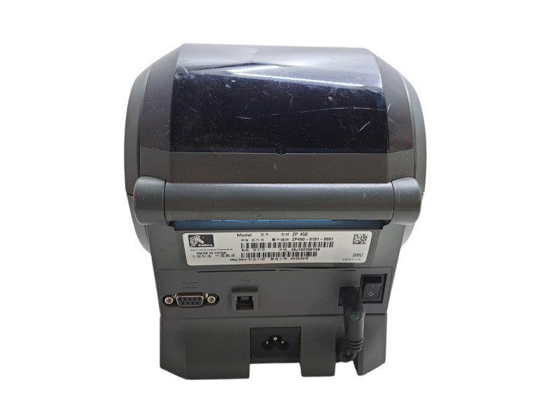 Zebra ZP 450 Thermal Label Printer w/ Power Base | ZP450-0101-0001