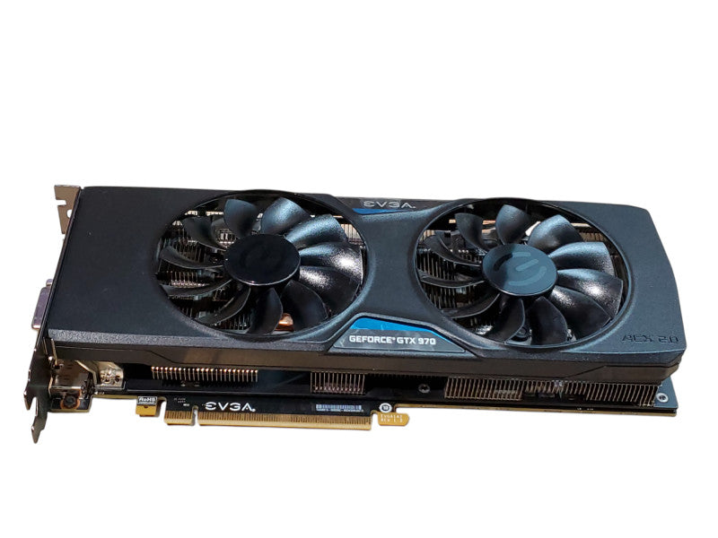 EVGA NVIDIA GeForce GTX 970 4GB GDDR5 PCIe x16 Graphics Card-TESTED GOOD