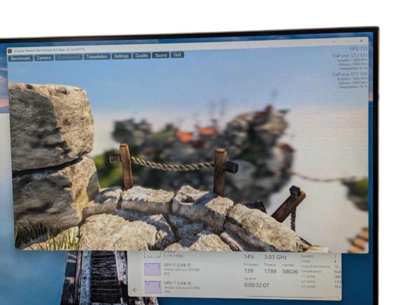 Alienware Aurora R4 Intel Core i7-3960X 16GB RAM 500GB SSD GTX 690 -