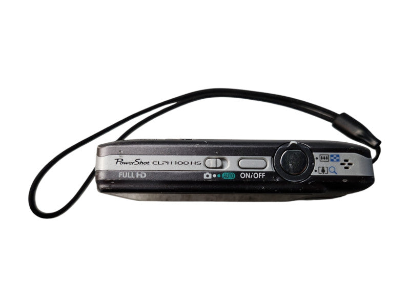 Canon PowerShot ELPH 100 HS 12.1MP Digital Camera, No Battery, READ