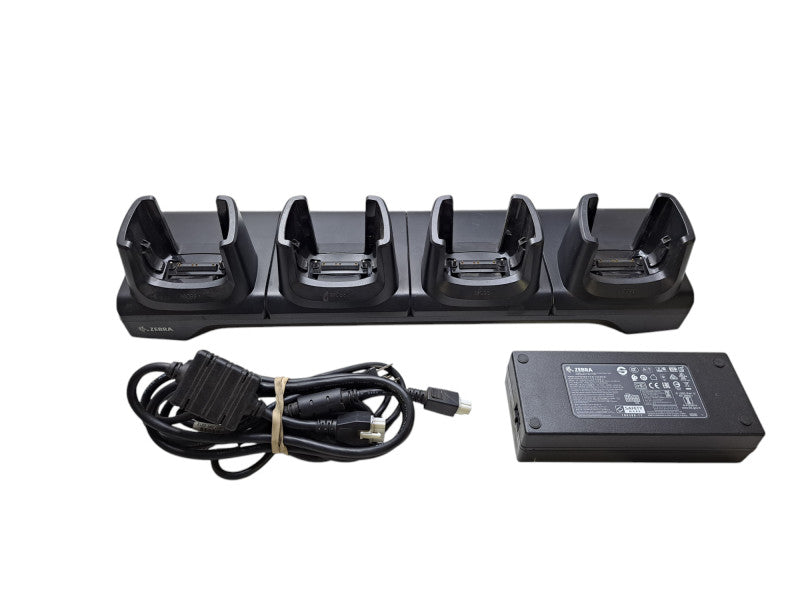 Zebra SHARECRADDLE-MC 4 Slot Charging Cradle w/ PSU | CRD-MC93-4SCHG-01