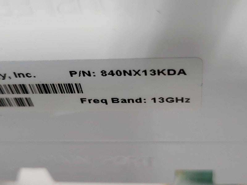 Universal Microwave Technology 840NX13KDA 13GHz, READ _