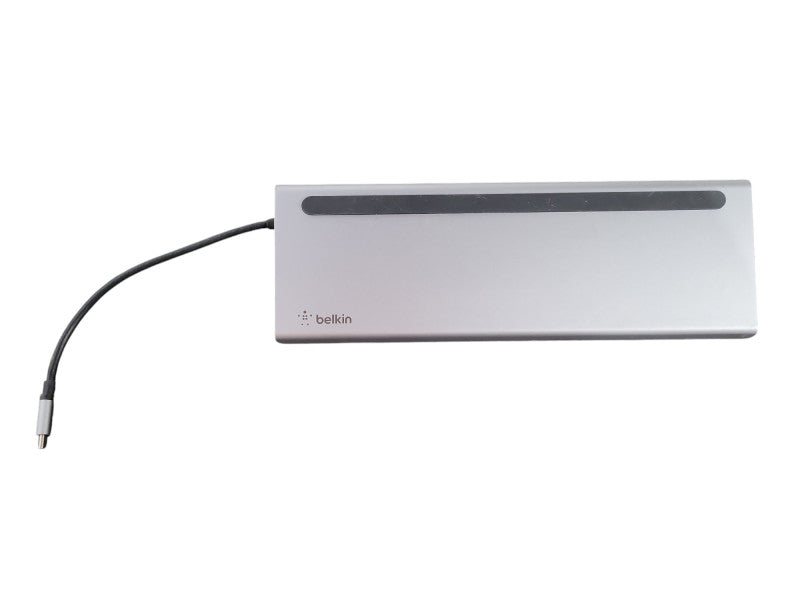Belkin - USB-C 11-in-1 Multiport Dock - Gray  !