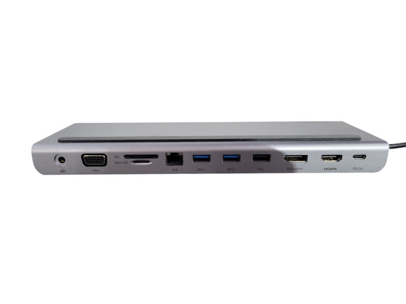 Belkin - USB-C 11-in-1 Multiport Dock - Gray  !