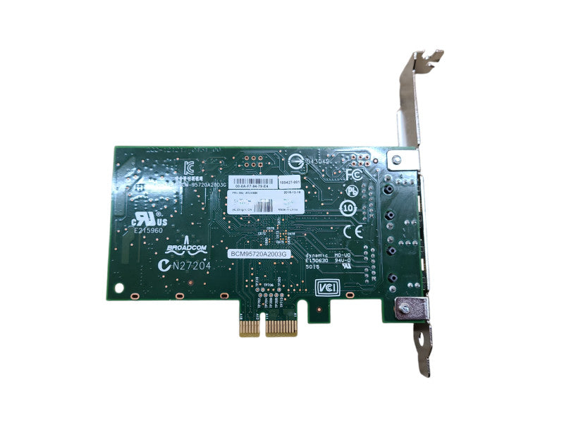 Dell Broadcom N27204 Dual Port Ethernet Card High Profile