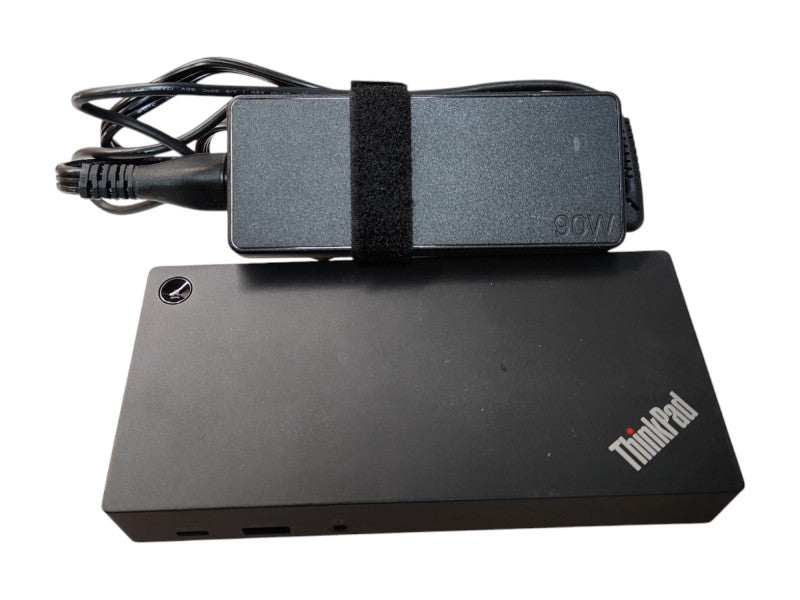 Lenovo ThinkPad USB-C Dock Gen 2 LDC-G2 w/ 90W Power Adapter