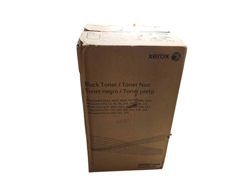 Genuine Xerox 006R01046 Black Toner 2-Pack + Waste Toner | New Sealed