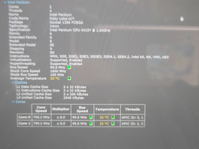 Microsft Surface Go 1824 Pentium 4415Y 8GB RAM 128GB SSD  β BudLap