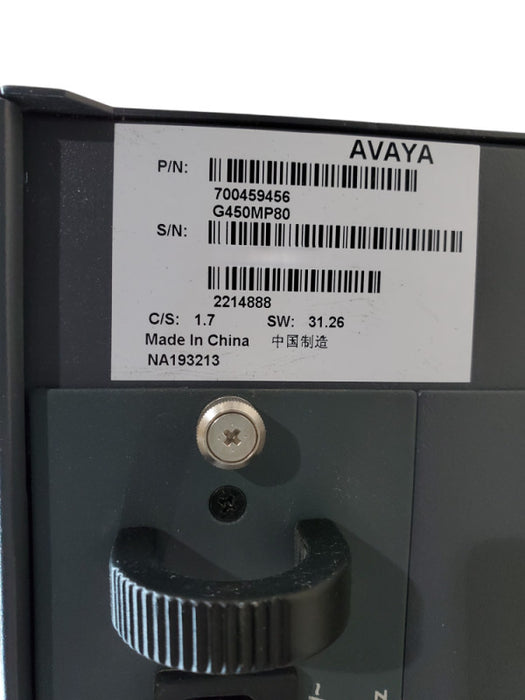 Avaya G450 Media Gateway Chassis w/ 3x Modules *READ*